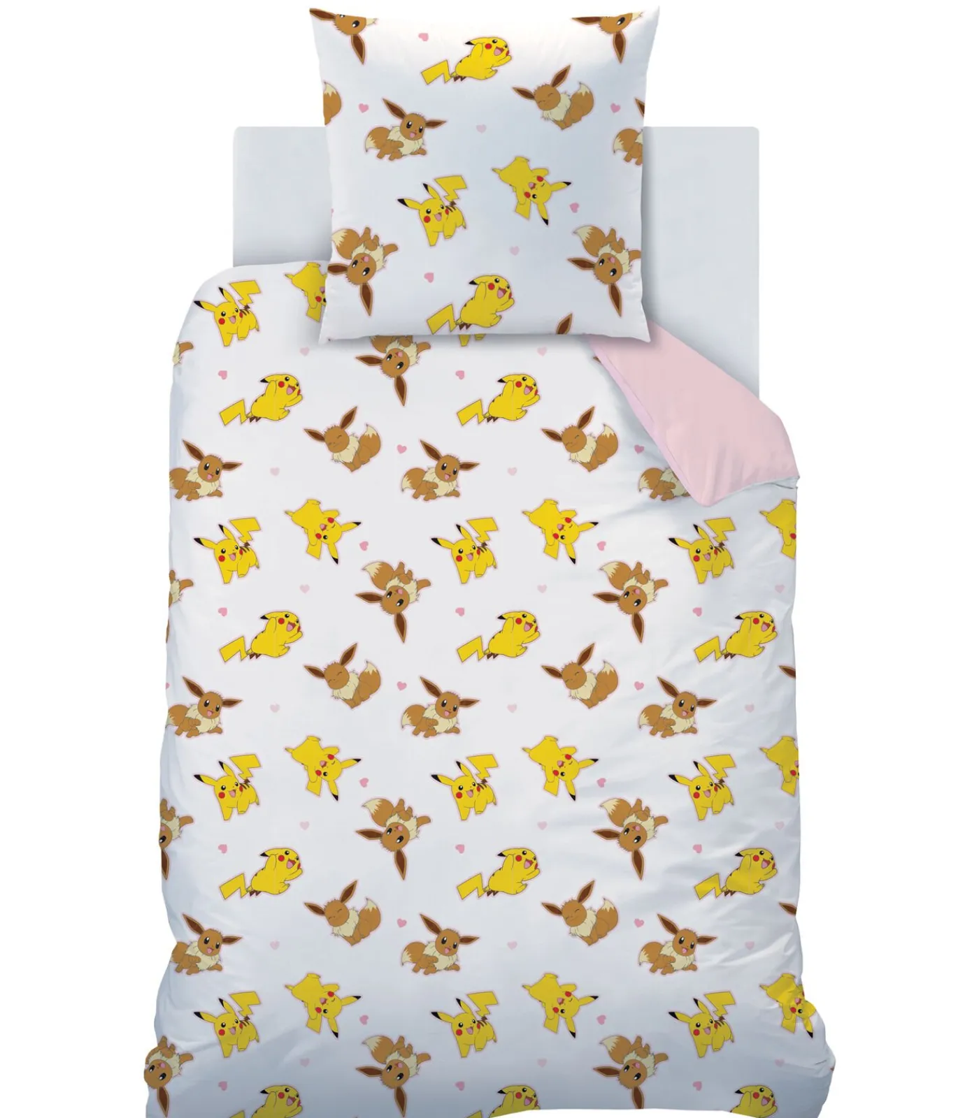 Sale Bedrukte Beddenset 100% Katoen, POKÉMON EEVEE Dekbedovertrekken