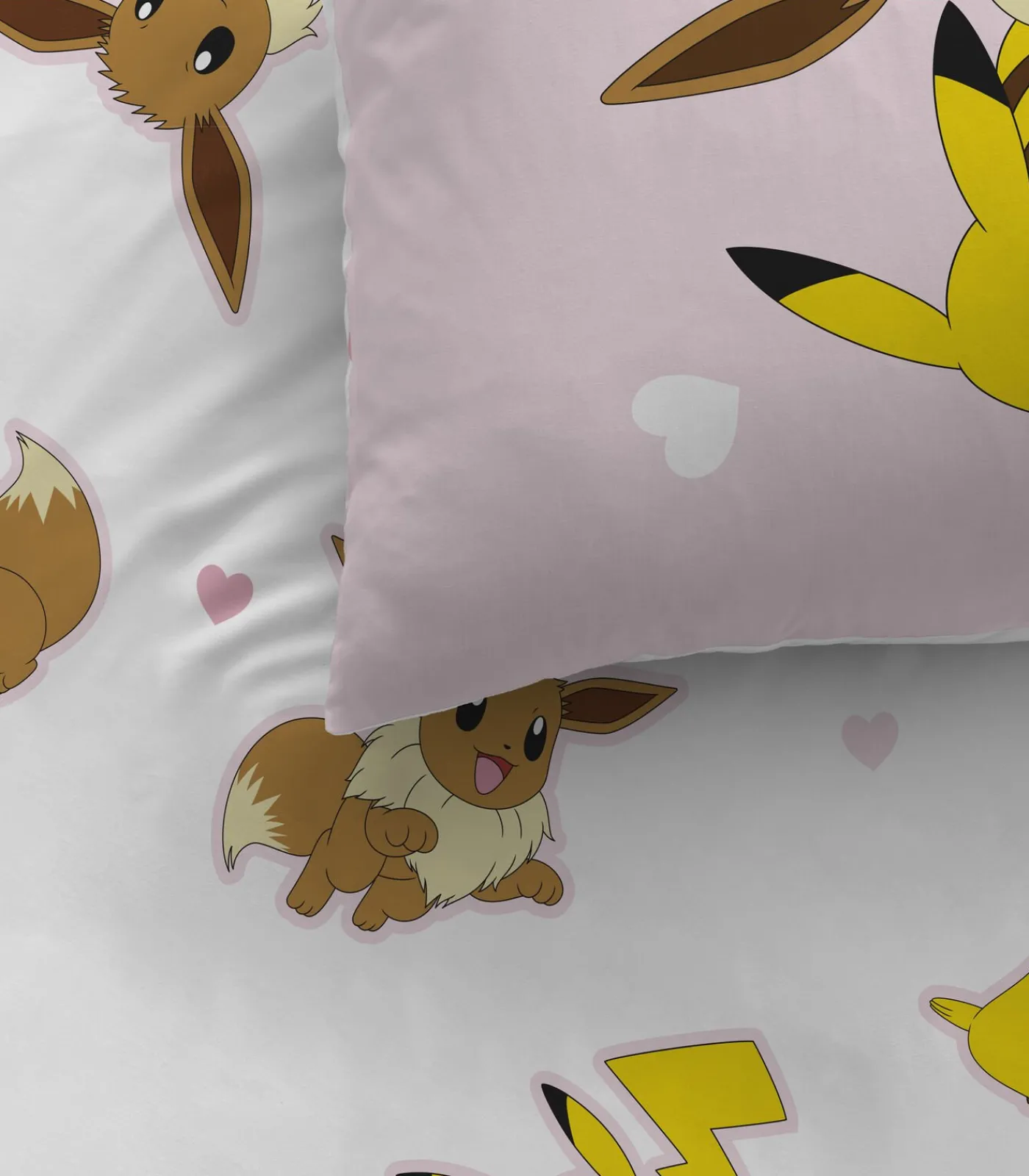 Sale Bedrukte Beddenset 100% Katoen, POKÉMON EEVEE Dekbedovertrekken