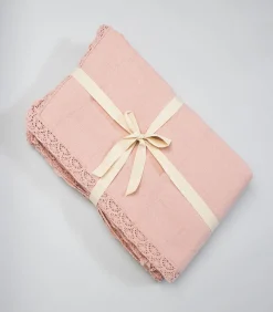 Outlet Bedsprei set 2 persoons Oriel Extra 280x260 cm Lichtroze (1 Bedsprei, 2 Kussenslopen) Bedspreien