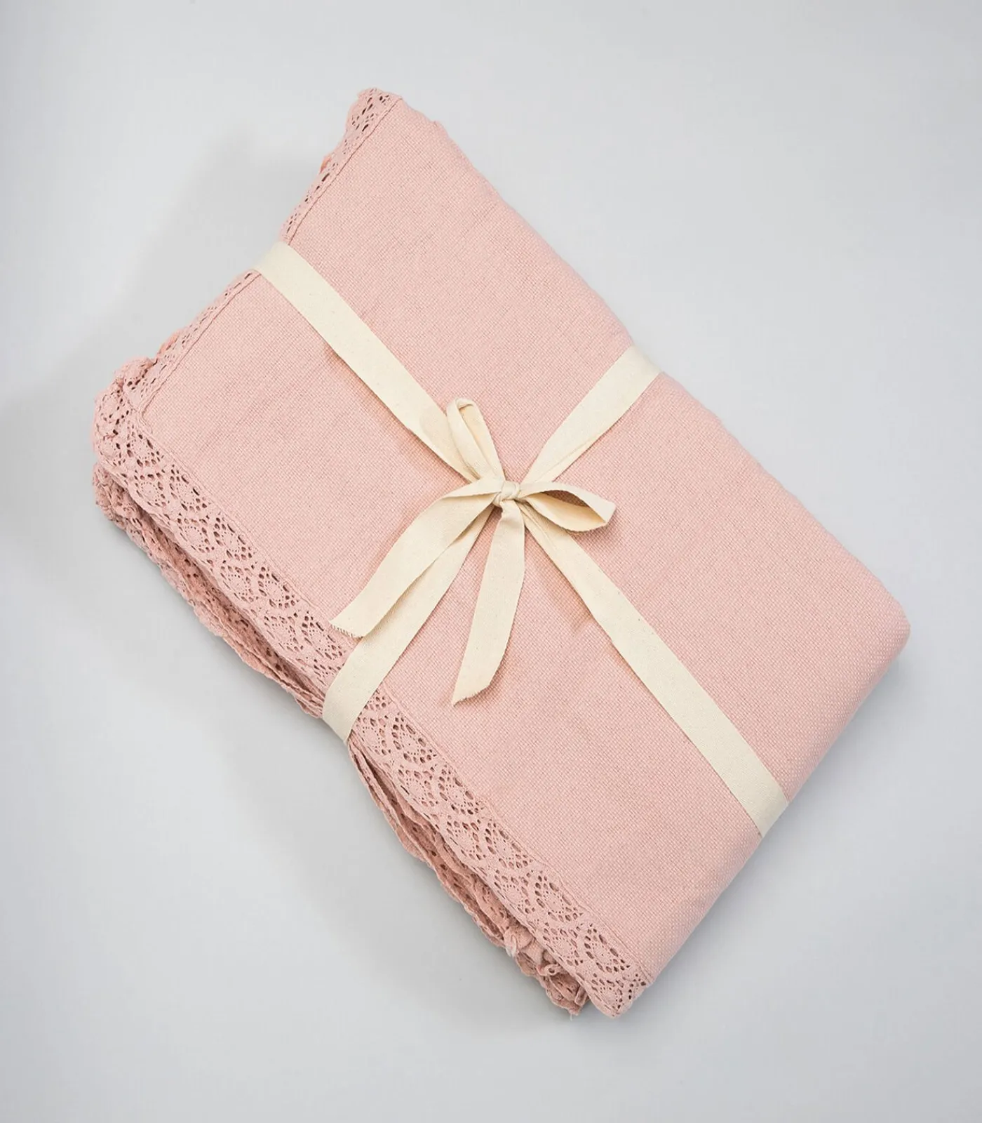 Outlet Bedsprei set 2 persoons Oriel Extra 280x260 cm Lichtroze (1 Bedsprei, 2 Kussenslopen) Bedspreien