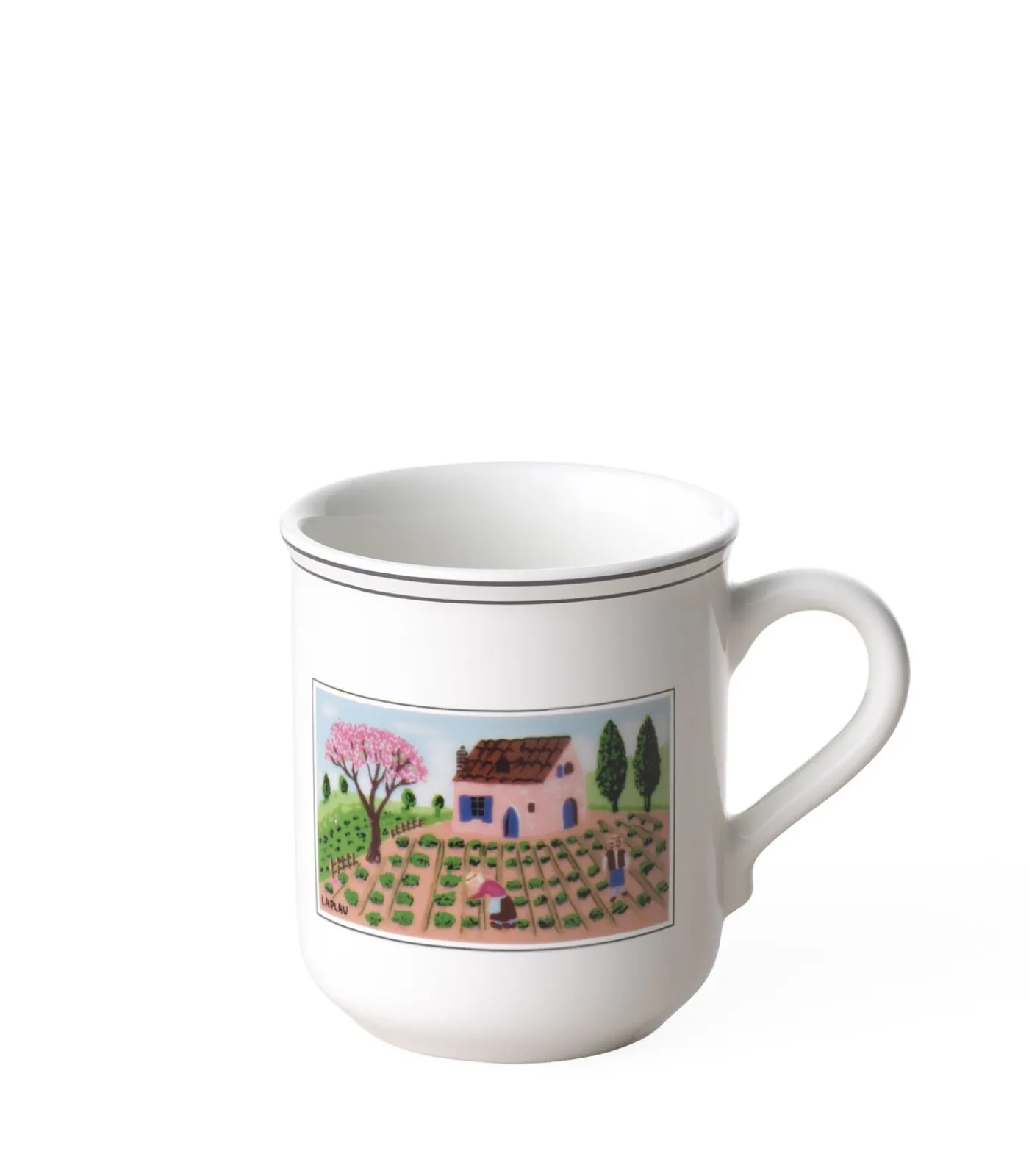 Best Beker met oor Tuinman Design Naif Tafelgerei