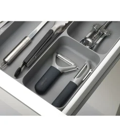 Discount Bestekbak - 8 Vaks - DrawerStore - Grijs - 39 x 39 cm Bestek