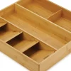 Discount Bestekbak DrawerStore Bamboe - Groot Bestek