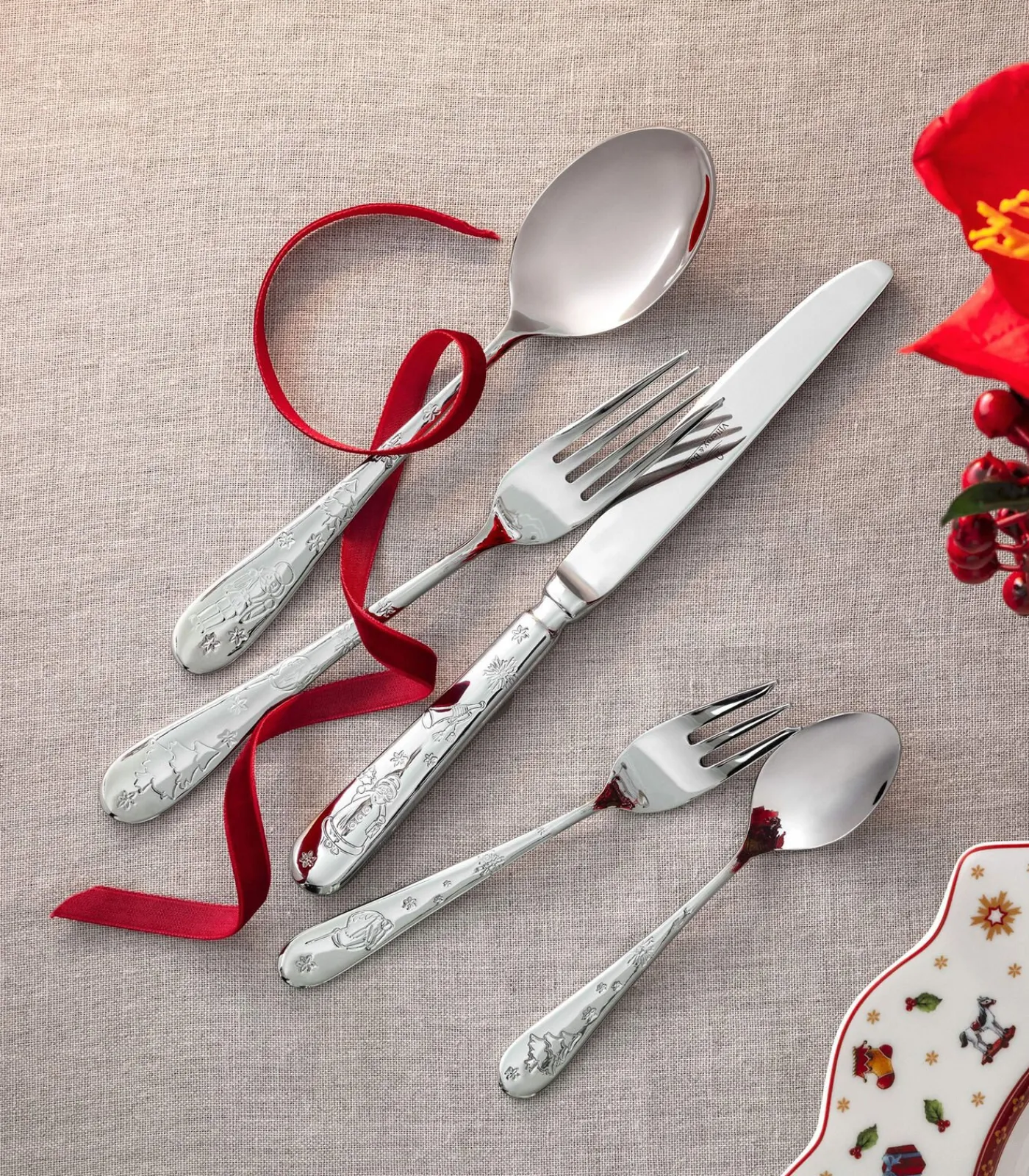 Outlet Bestekcassette 30-dlg Toy's Delight Bestek