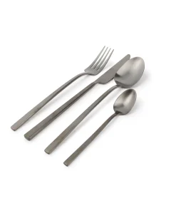 New Bestekset 16-delig mat zwart Terno Bestek