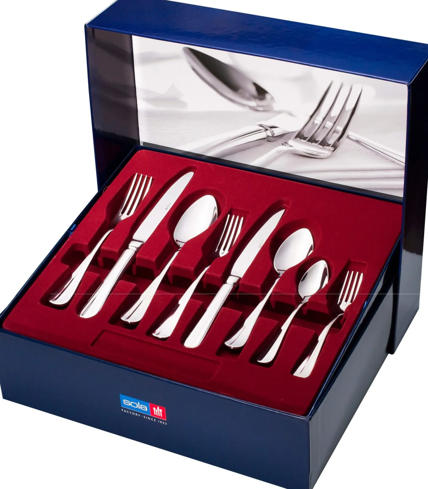 Hot Bestekset Hollands Glad - 70 delig / 8 personen Bestek