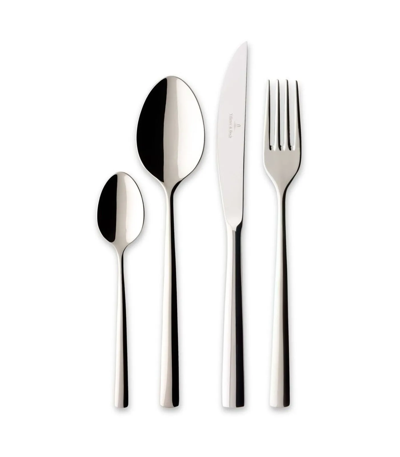 New Bestekset Piemont - RVS - 4-delig Bestek