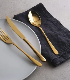 Online Bestekset Taste - Goud - 24 delig / 6 personen Bestek