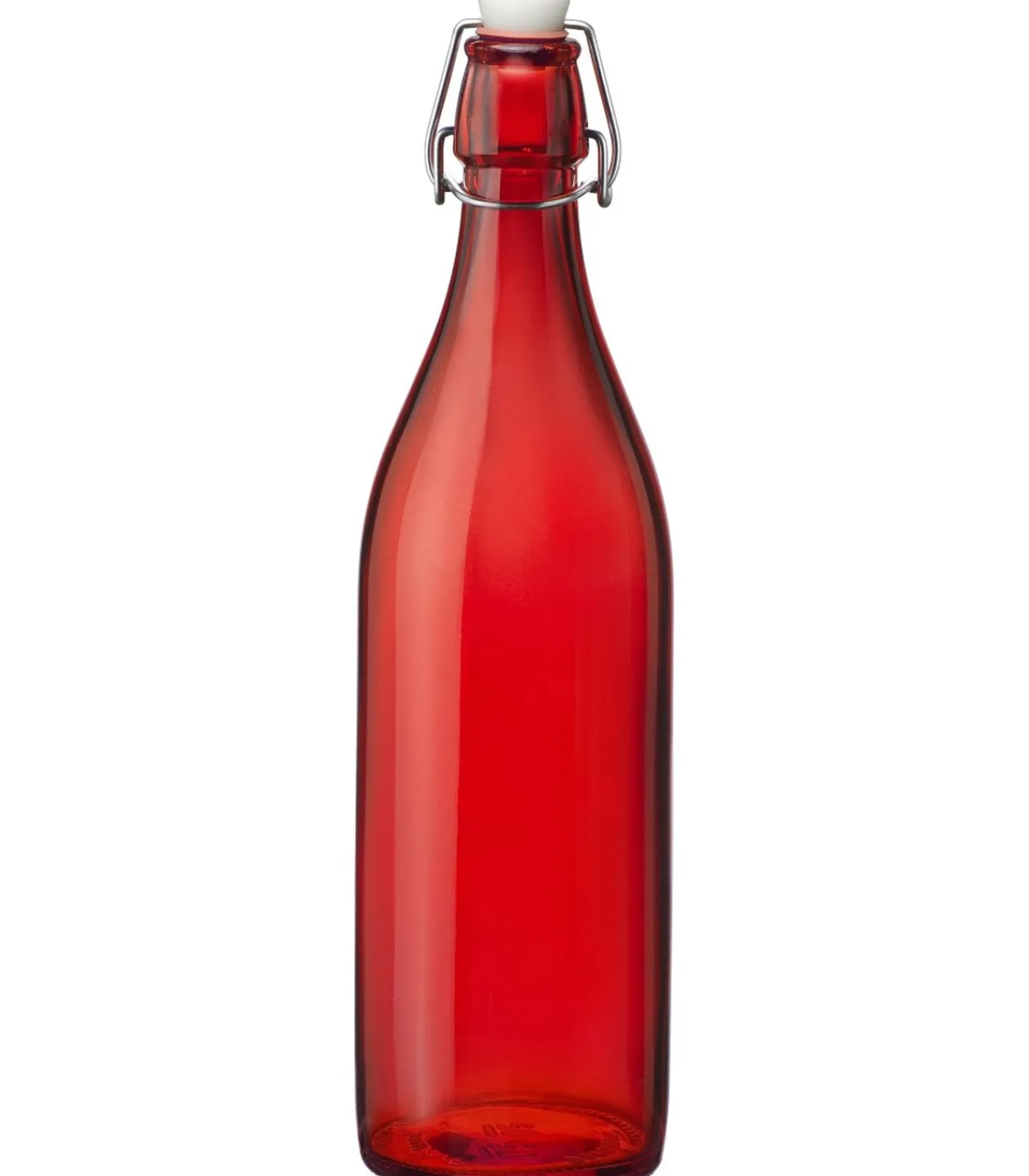 Hot Beugelfles / Weckfles Giara - Rood - 1 liter Glazen & Karaffen