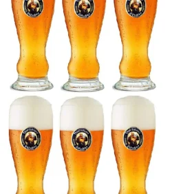 Best Bierglas Weizen - 500 ml - 6 stuks Glazen & Karaffen
