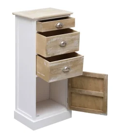 Hot Bijzetkast 38x28x86 cm paulowniahout Meubels