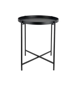 Online Bijzettafel Meseta - Zwart - 40x40x49cm Tafels