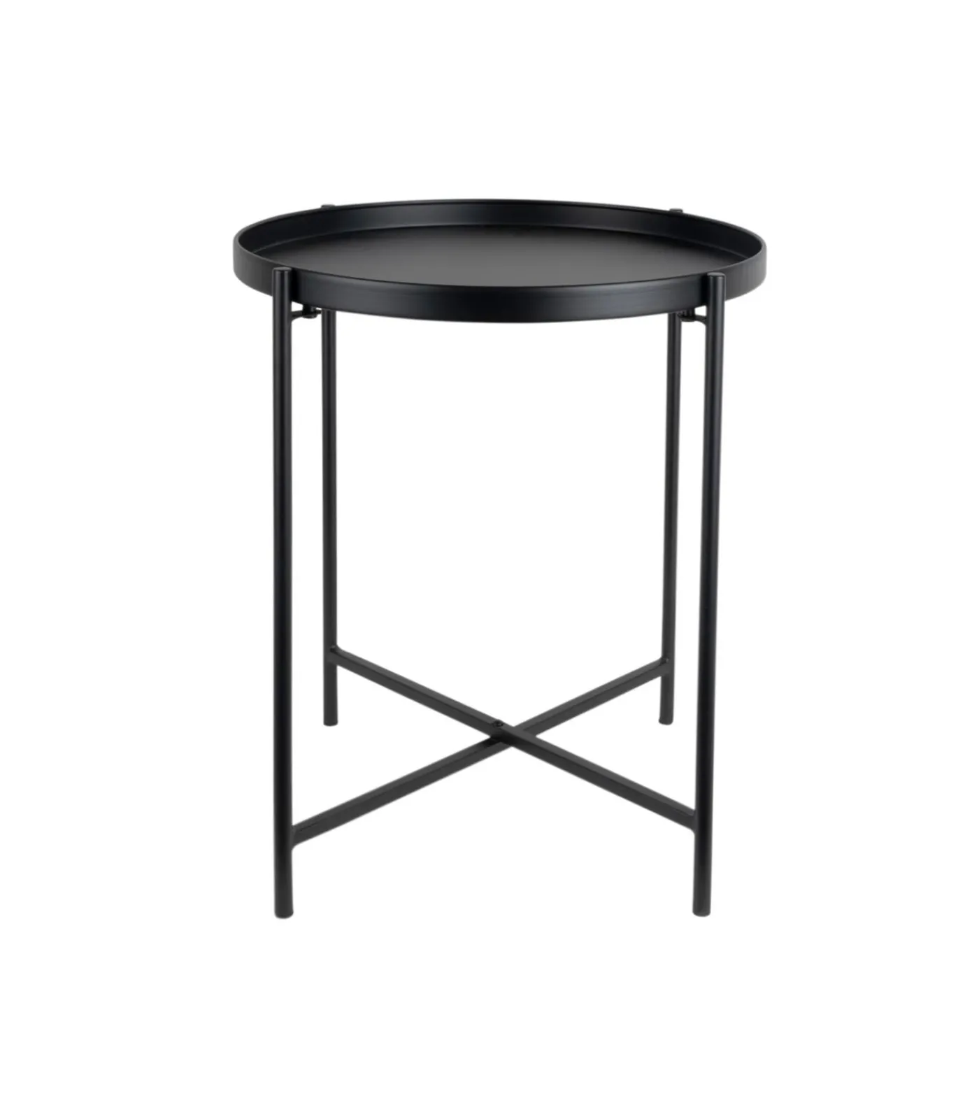 Online Bijzettafel Meseta - Zwart - 40x40x49cm Tafels