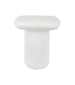 Hot Bijzettafel Roca High - Wit - 40x40x45cm Tafels