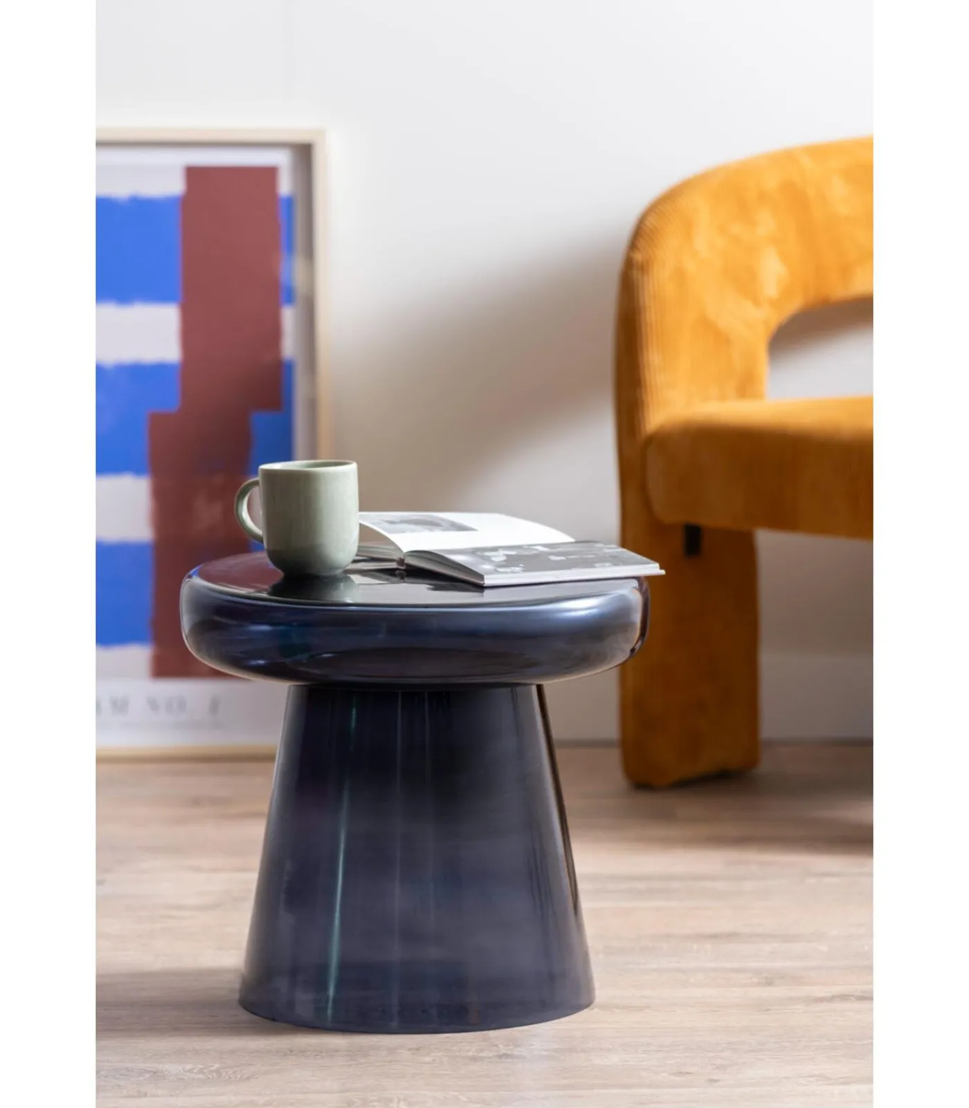 Best Bijzettafel Simpleza - Grijs - 41x41x38cm Tafels