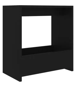 Sale Bijzettafel 50x26x50 cm bewerkt hout zwart Tafels