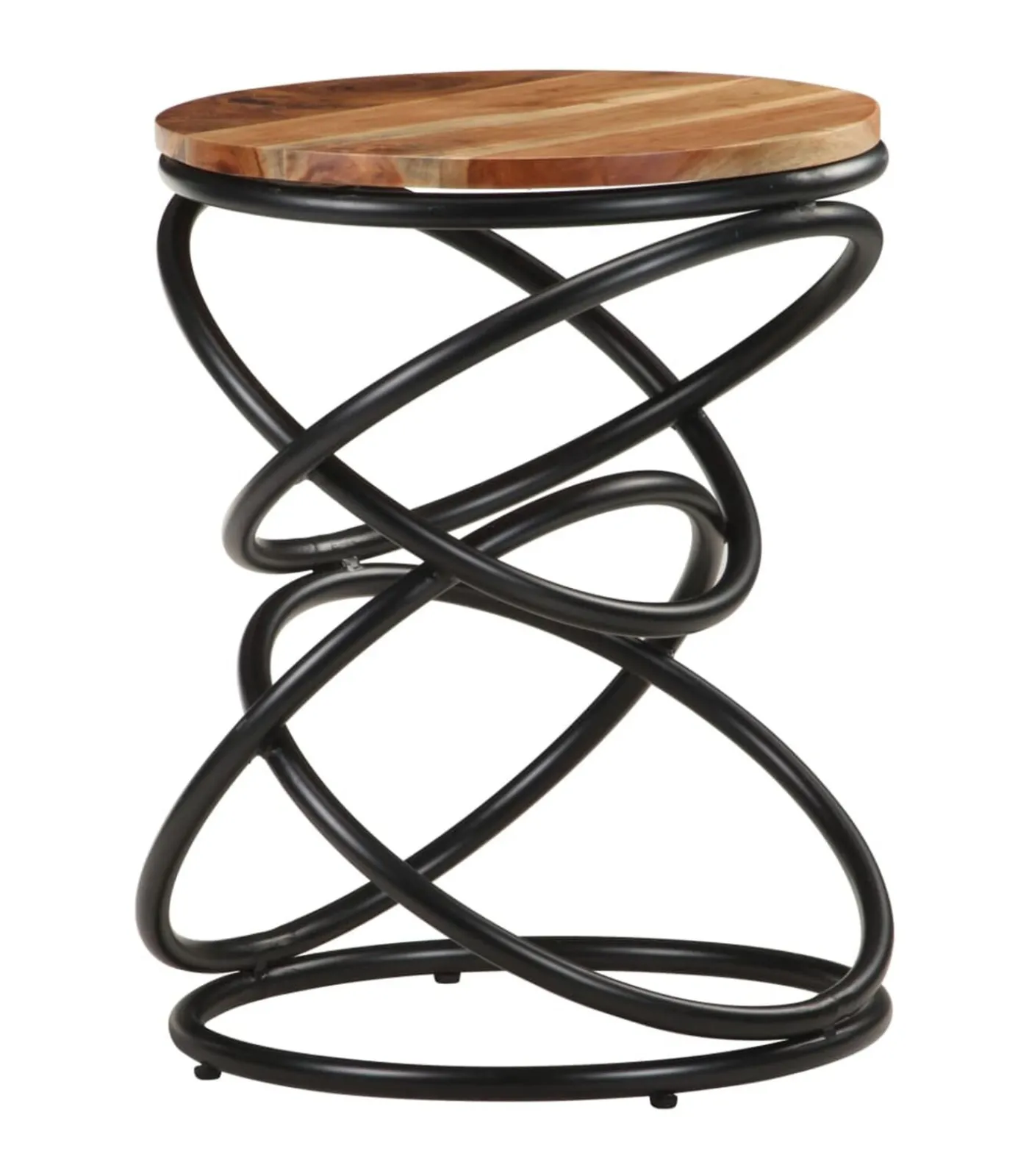 Best Bijzettafel 40x40x52 cm massief acaciahout Tafels