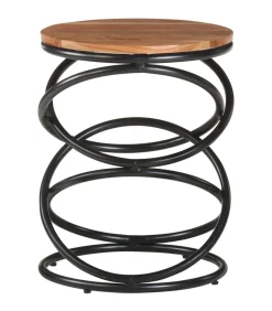 Best Bijzettafel 40x40x52 cm massief acaciahout Tafels