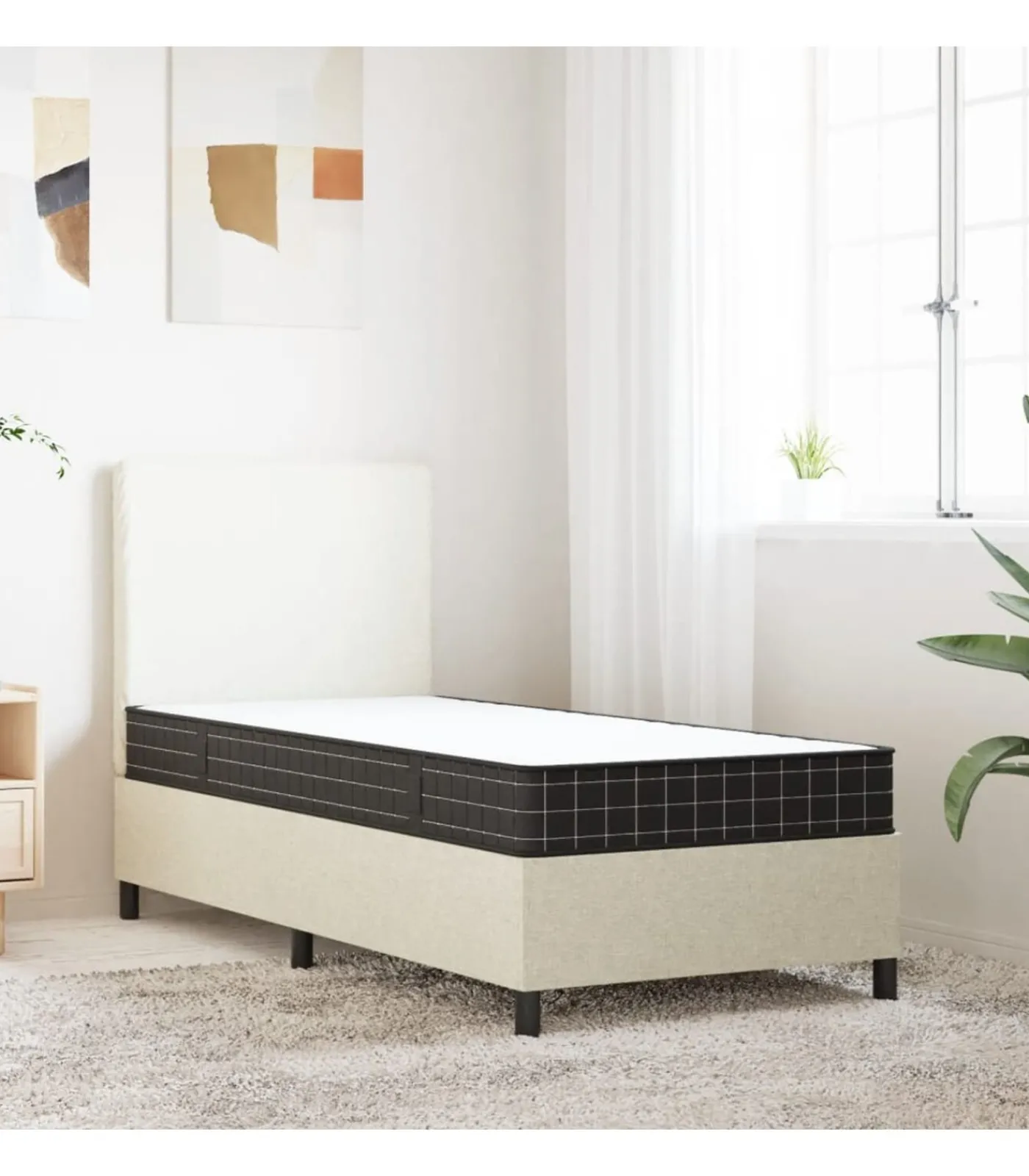 Online Binnenveringmatras middelhard 70x200 cm Matrasbeschermer