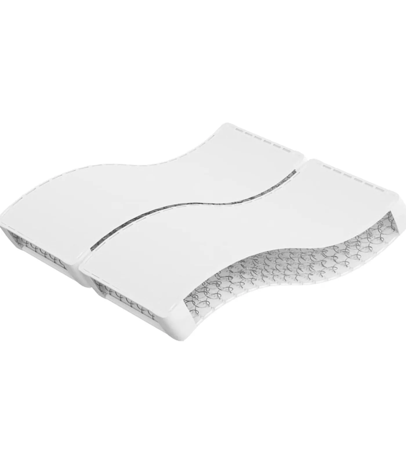 Hot Binnenveringmatras middelhard 160x200 cm Matrasbeschermer