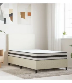 Binnenveringmatras middelhard 100x200 cm Matrasbeschermer