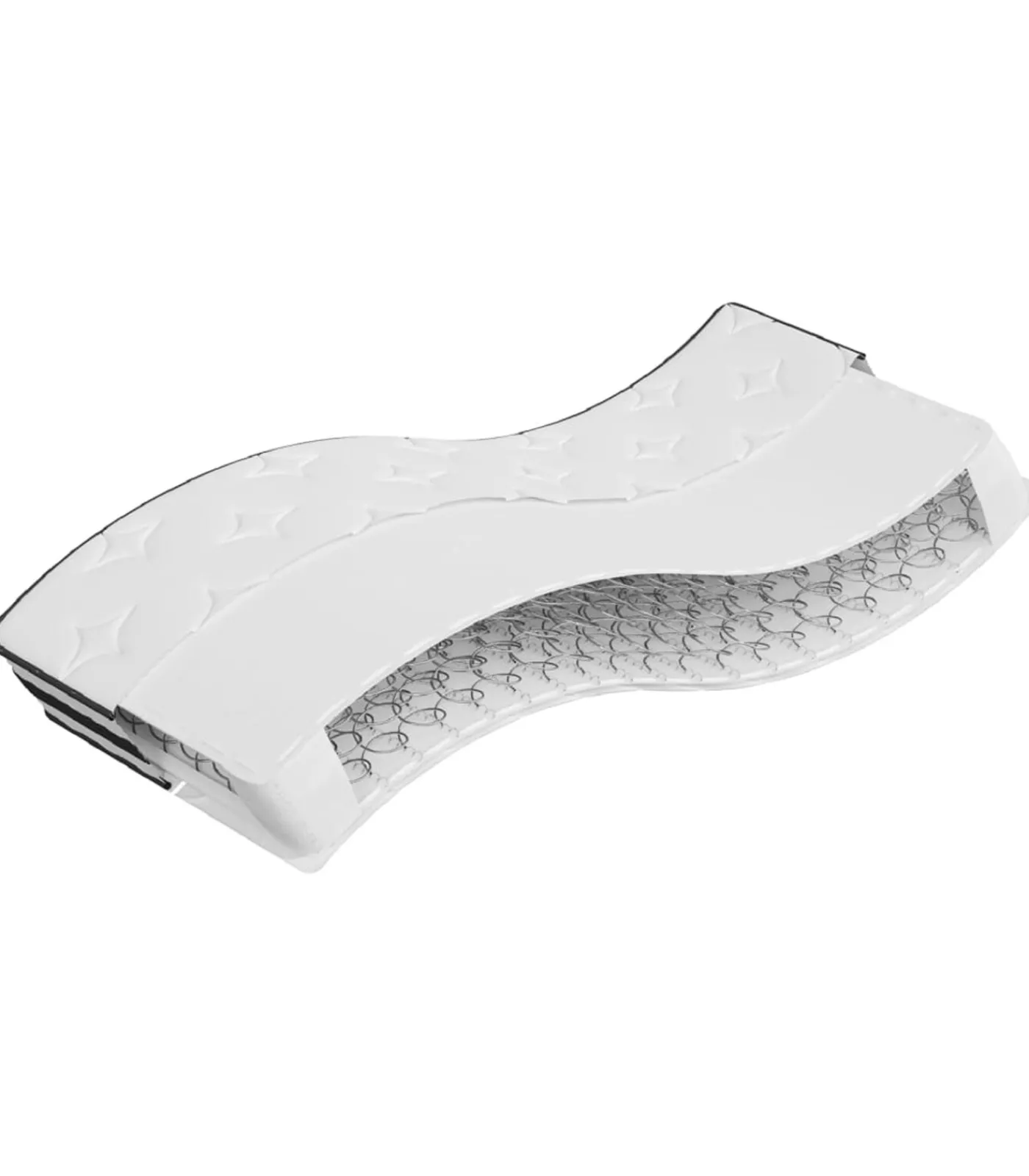 Best Binnenveringmatras middelhard 90x190 cm Single Size Matrasbeschermer