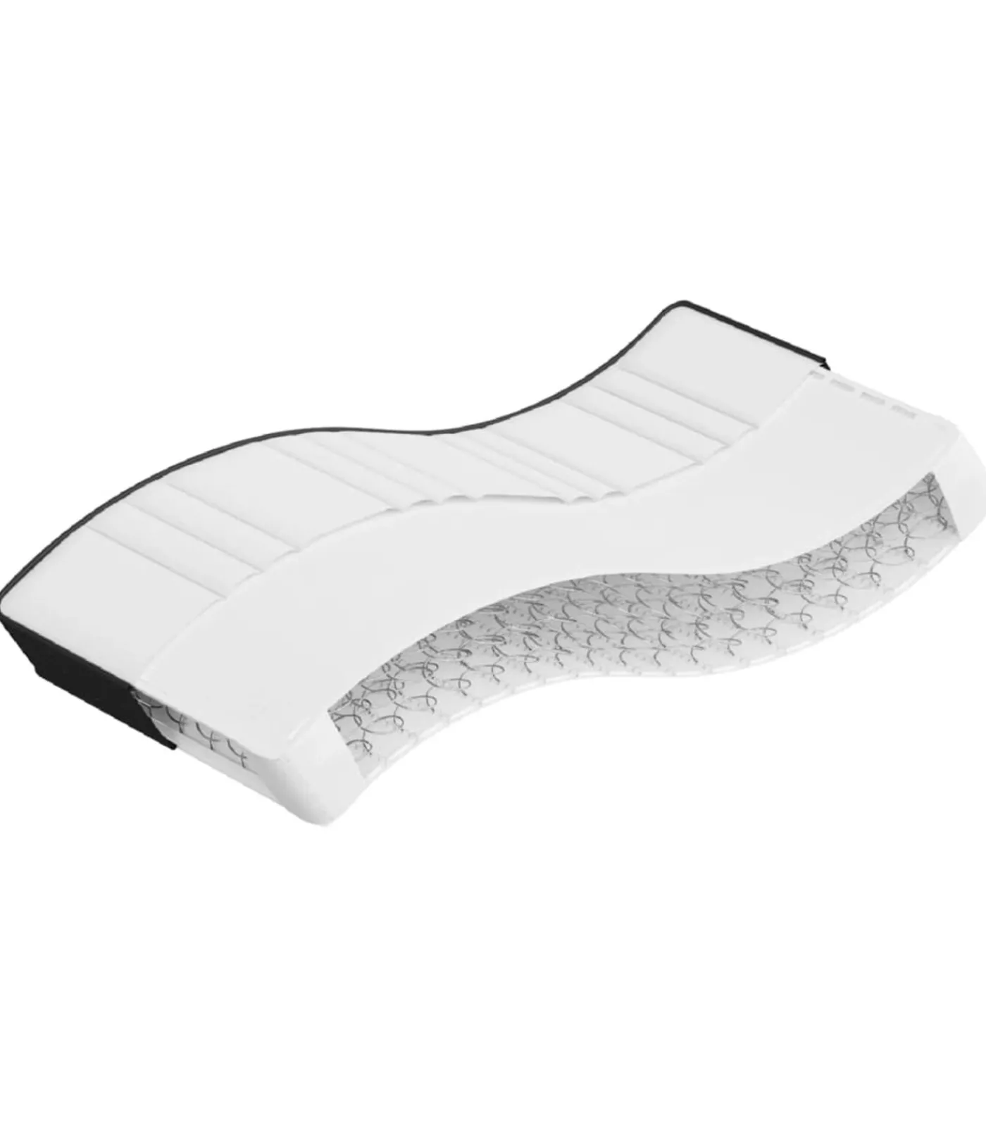 Hot Binnenveringmatras middelhard 90x190 cm Single Size Matrasbeschermer