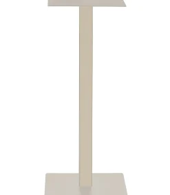 Bistro Vierkante Bartafel Poot Metaal Dakargrau 105X50x50 Cm Tafels