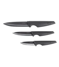 Outlet Blok met 3 keramische messen met houder Bestek