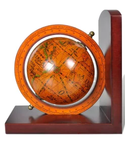 Online Boekensteunen 2 st globe Decoratie