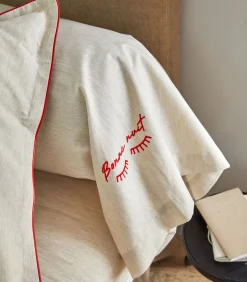 Online BONNE NUIT Lin - Hoeslaken Gerecycled draad Hoeslakens