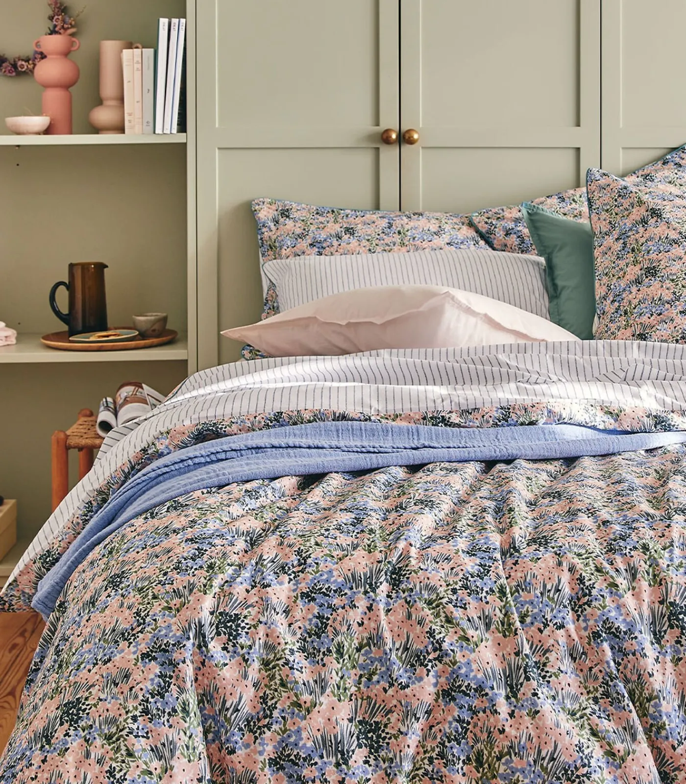 Online Bosquet - Laken in katoen perkal met print Lakens