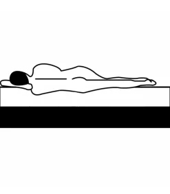 Discount Boxspringmatras 190x140x20 cm medium zacht stof Matrasbeschermer