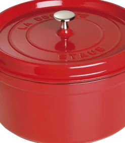 Outlet Braadpan / Cocotte - Kersenrood - ø 30 cm / 8.35 liter Potten & Pannen