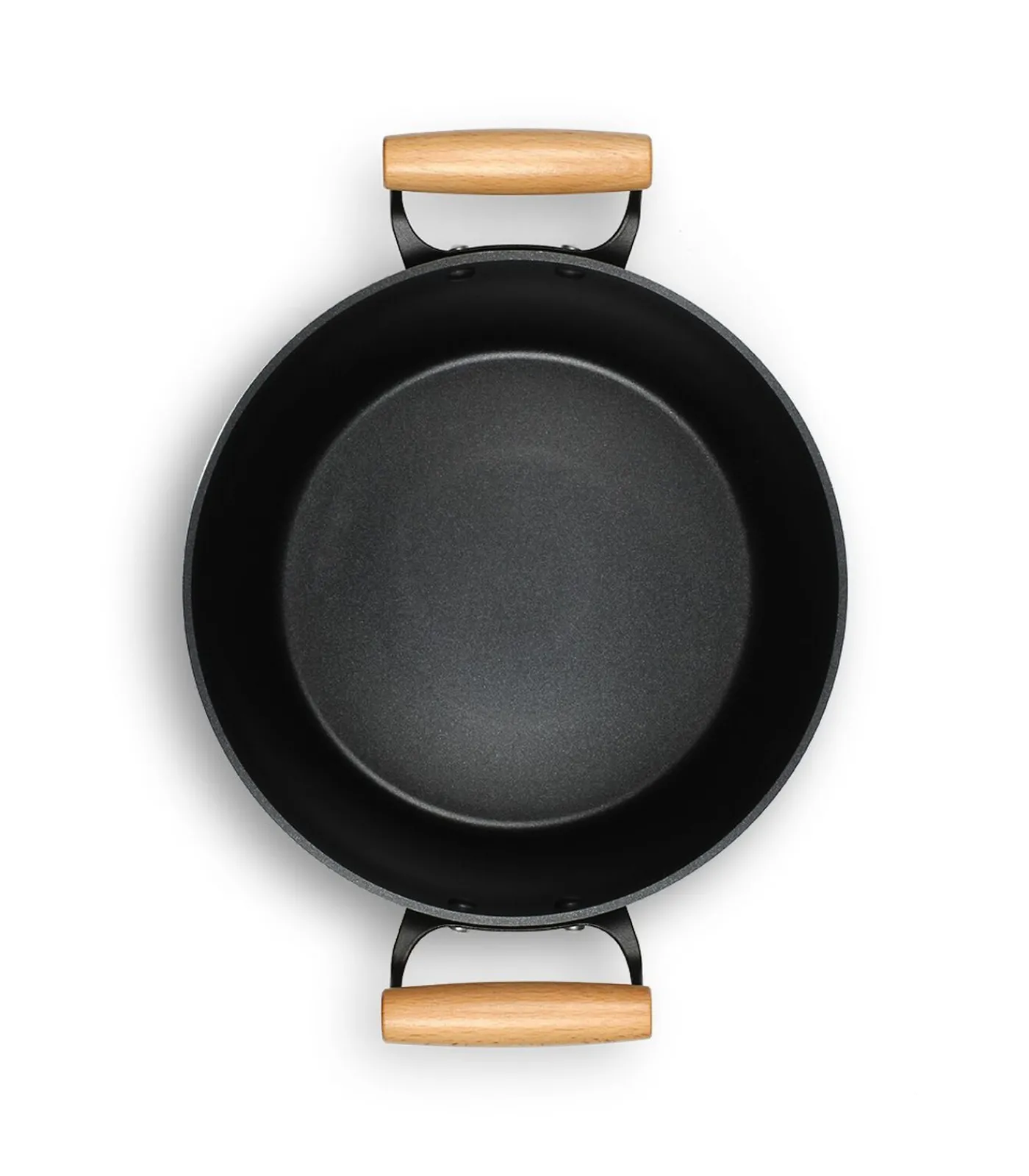 Discount Braadpan met houten handvatten Potten & Pannen