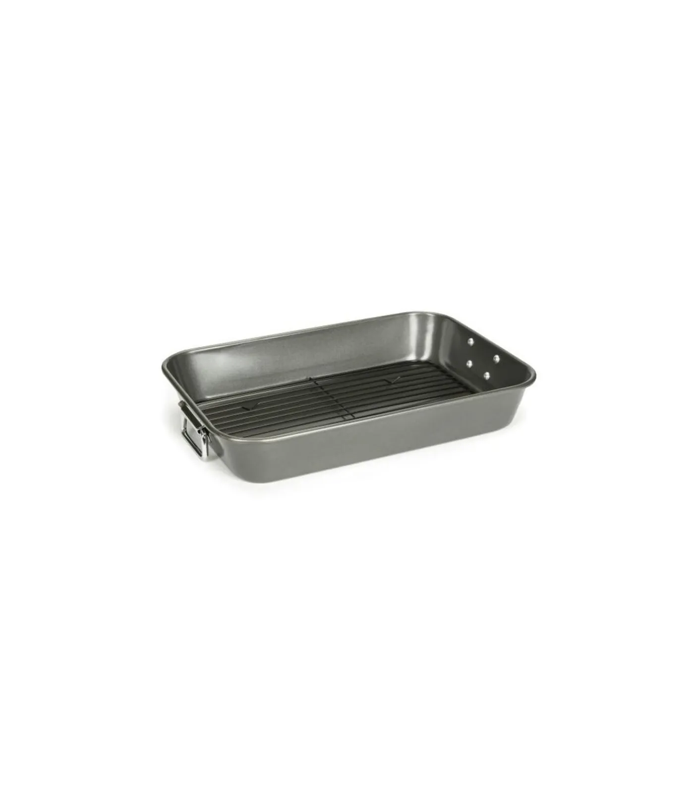 Sale Braadslede met Rooster Carat - 40 x 28 cm Potten & Pannen