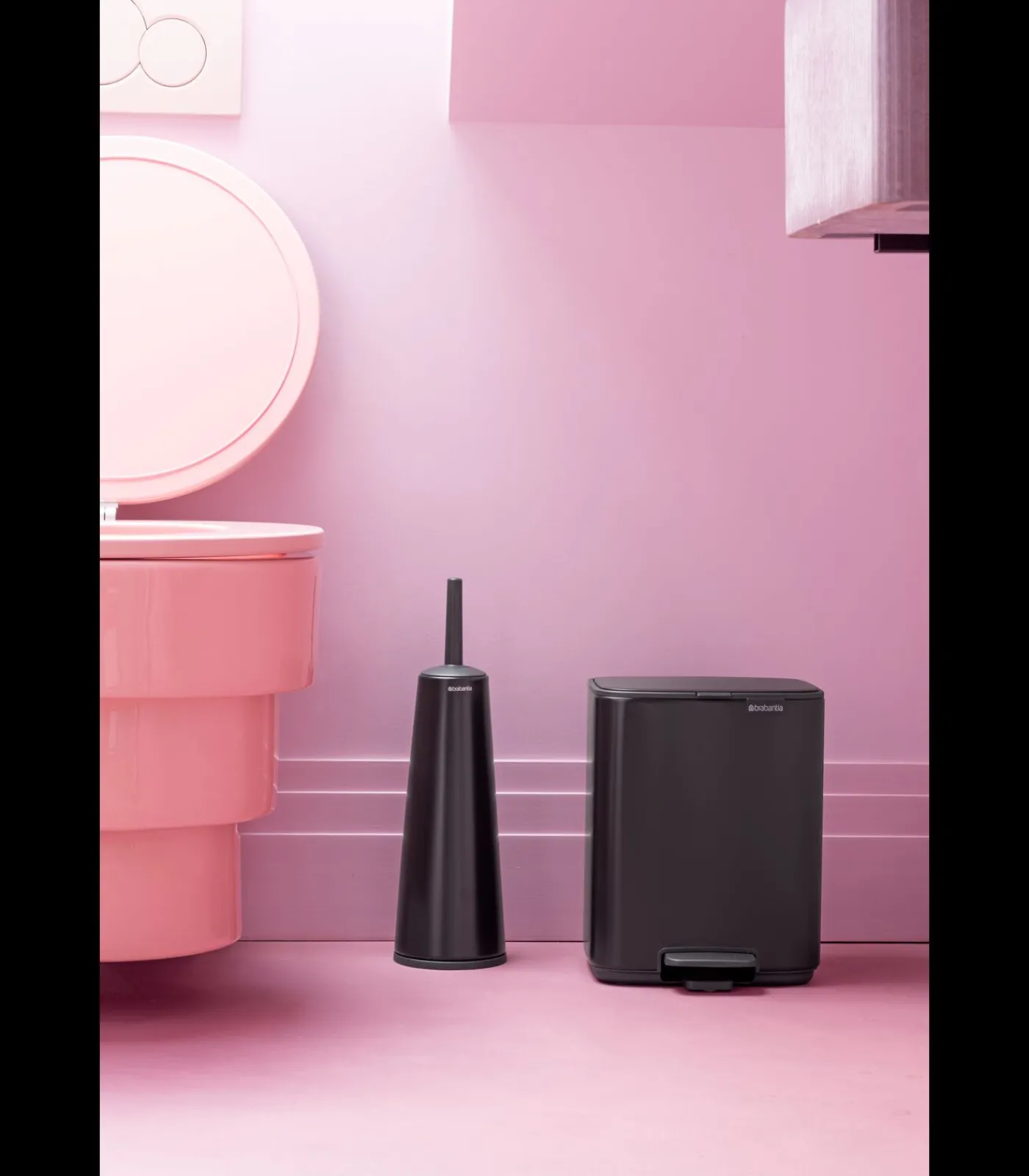 Sale Bo Pedaalemmer, 7 liter, stil sluitend, kunststof binnenemmer - Matt Manden En Bakken