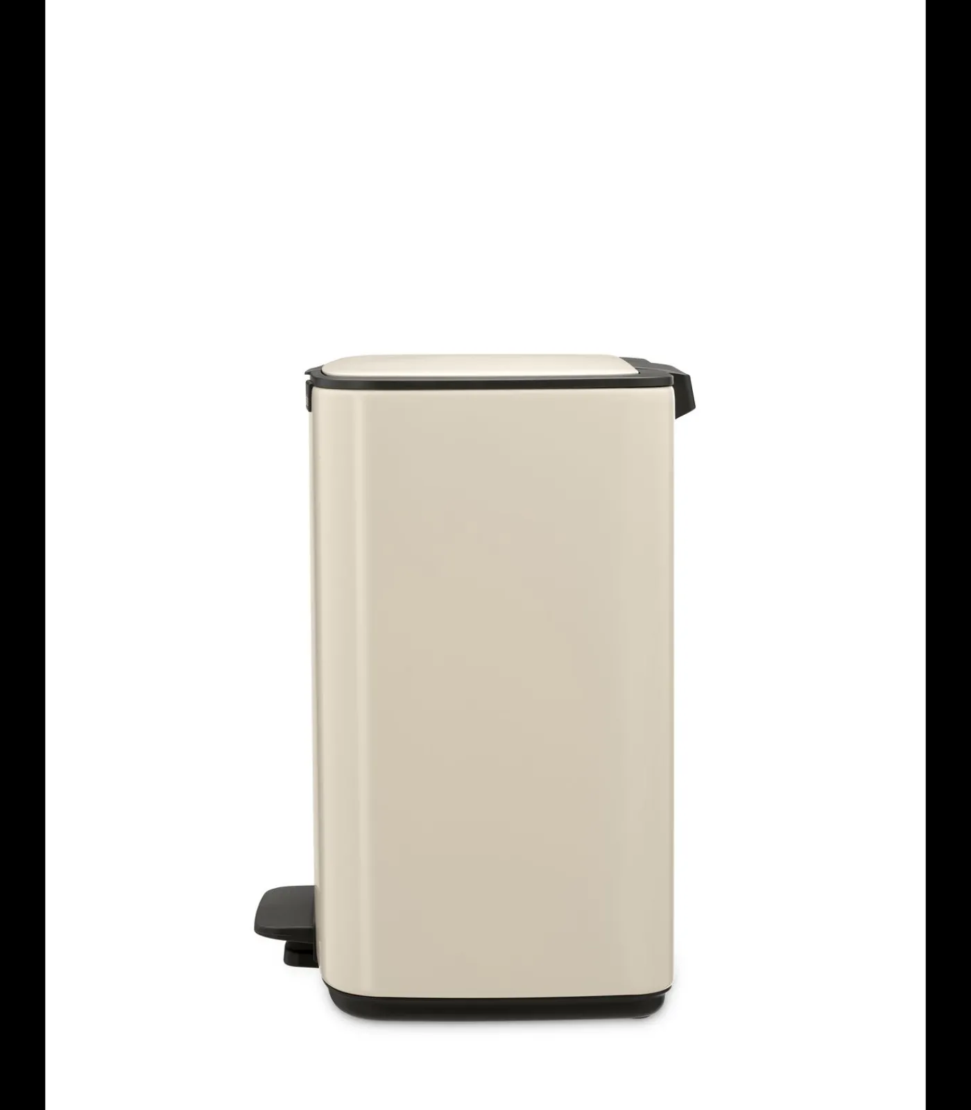 Bo Pedaalemmer, 12 liter, stil sluitend, kunststof binnenemmer - Soft Beige Manden En Bakken