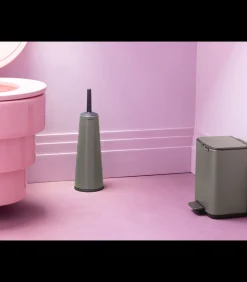 Online Bo Pedaalemmer, 4 liter, stil sluitend, kunststof binnenemmer - Platinum Manden En Bakken