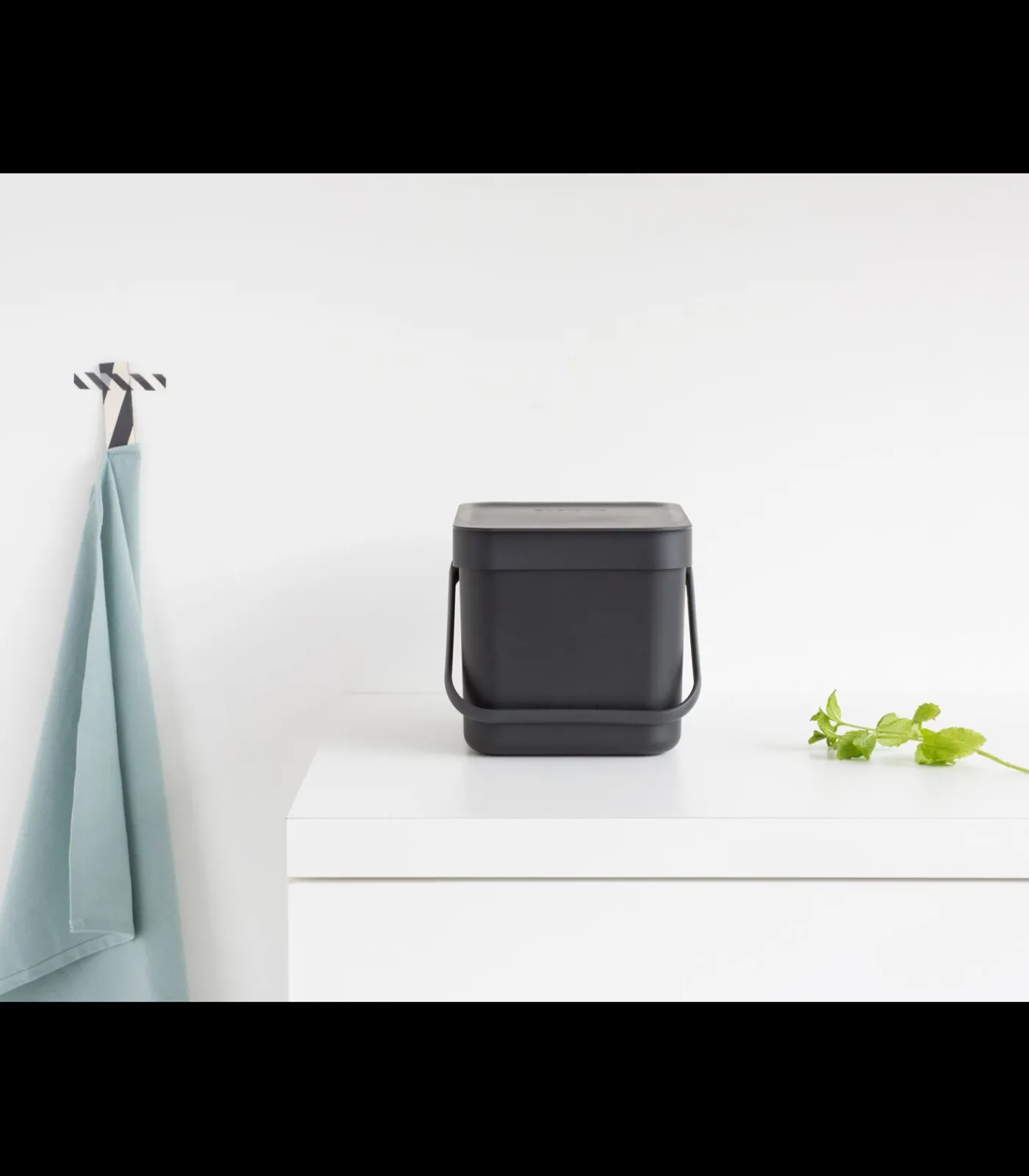 Sort & Go afvalemmer, 6 liter - Grey Manden En Bakken