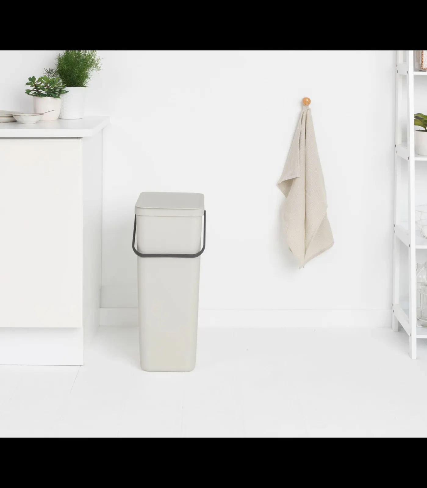 Sort & Go afvalemmer, 40 liter - Light Grey Manden En Bakken