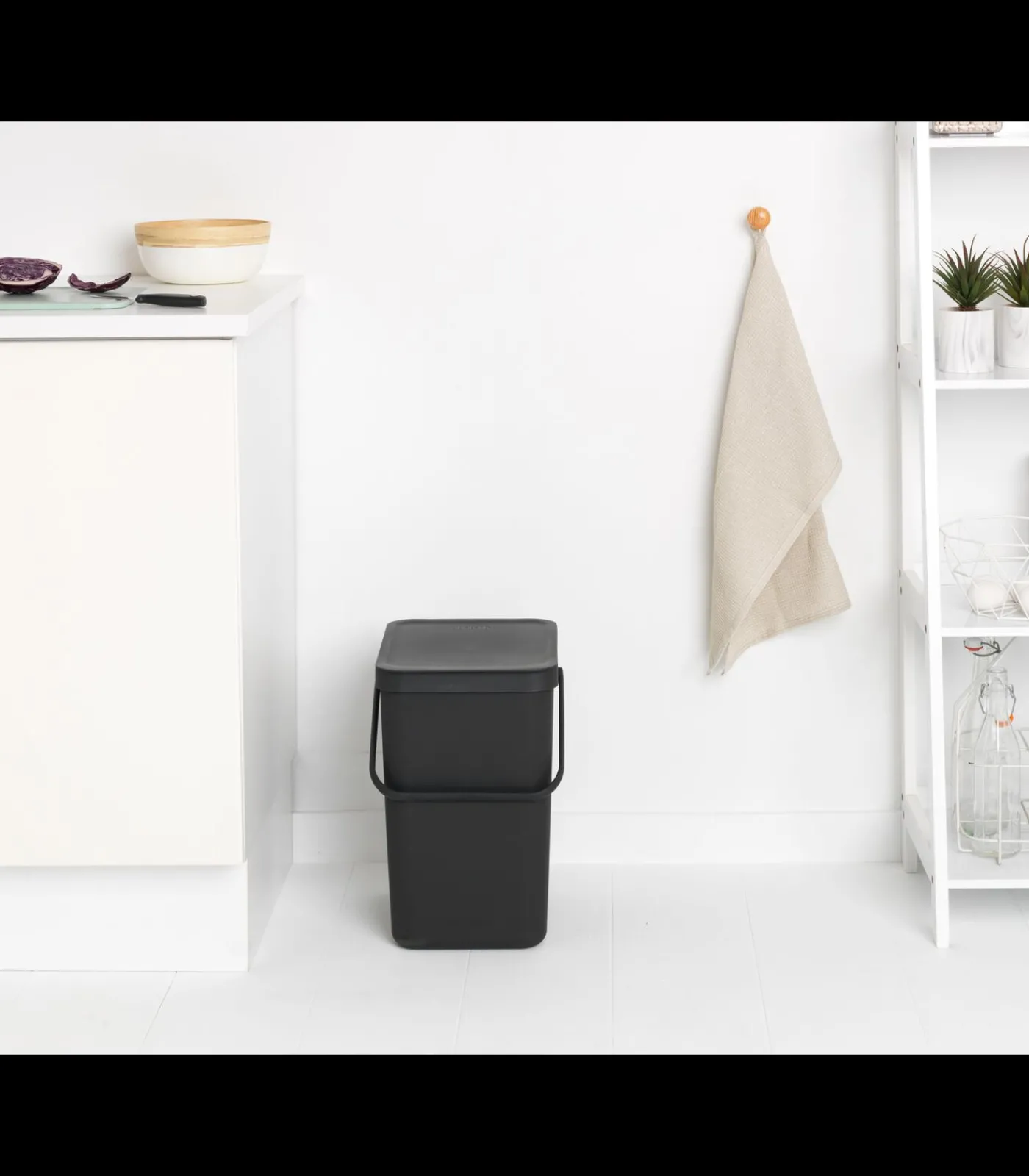 Sort & Go afvalemmer, 25 liter - Grey Manden En Bakken