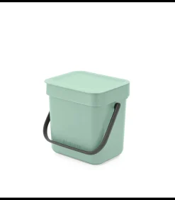 Hot Sort & Go afvalemmer, 3 liter - Jade Green Manden En Bakken