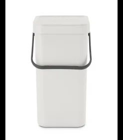 Hot Sort & Go afvalemmer, 12 liter - Light Grey Manden En Bakken
