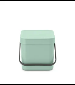 Online Sort & Go afvalemmer, 6 liter - Jade Green Manden En Bakken