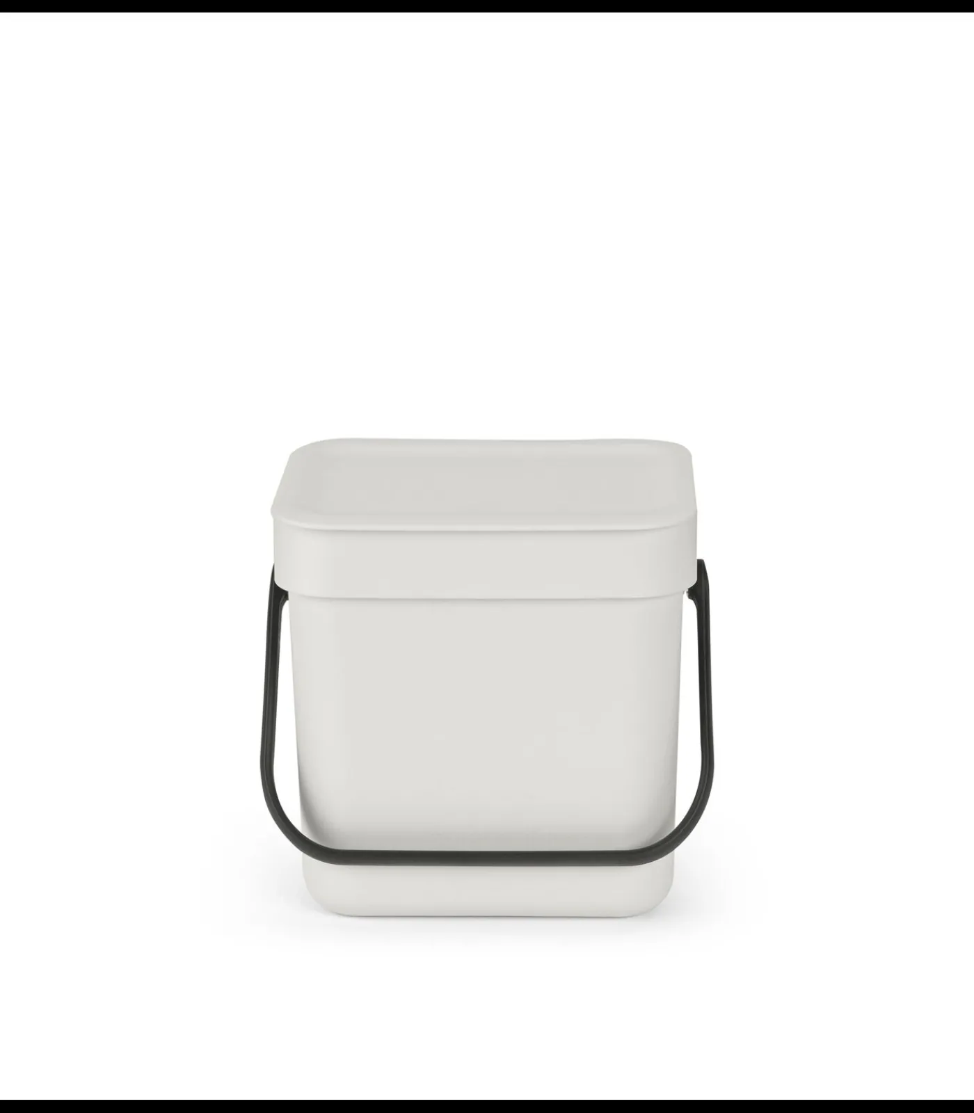 Sort & Go afvalemmer, 3 liter - Light Grey Manden En Bakken