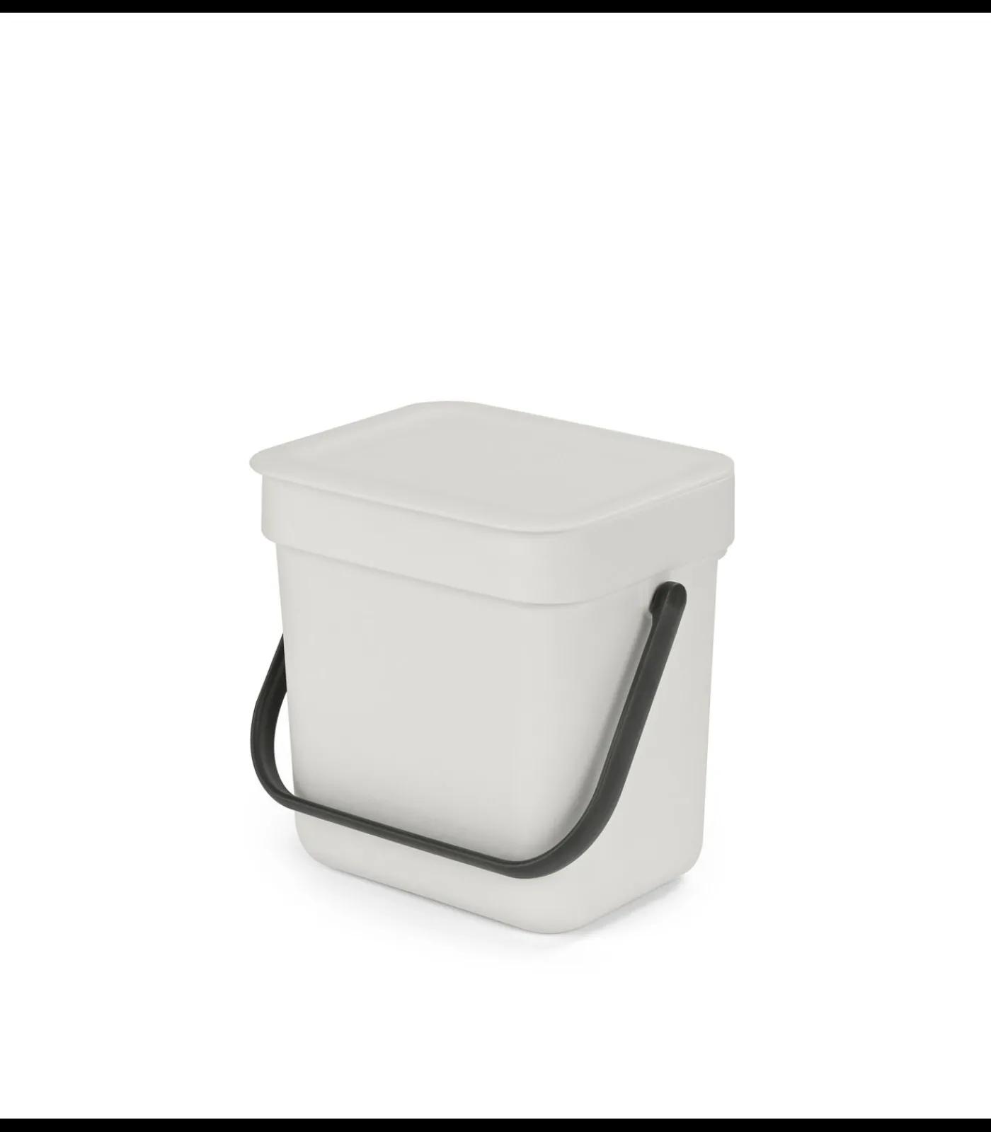 Sort & Go afvalemmer, 3 liter - Light Grey Manden En Bakken