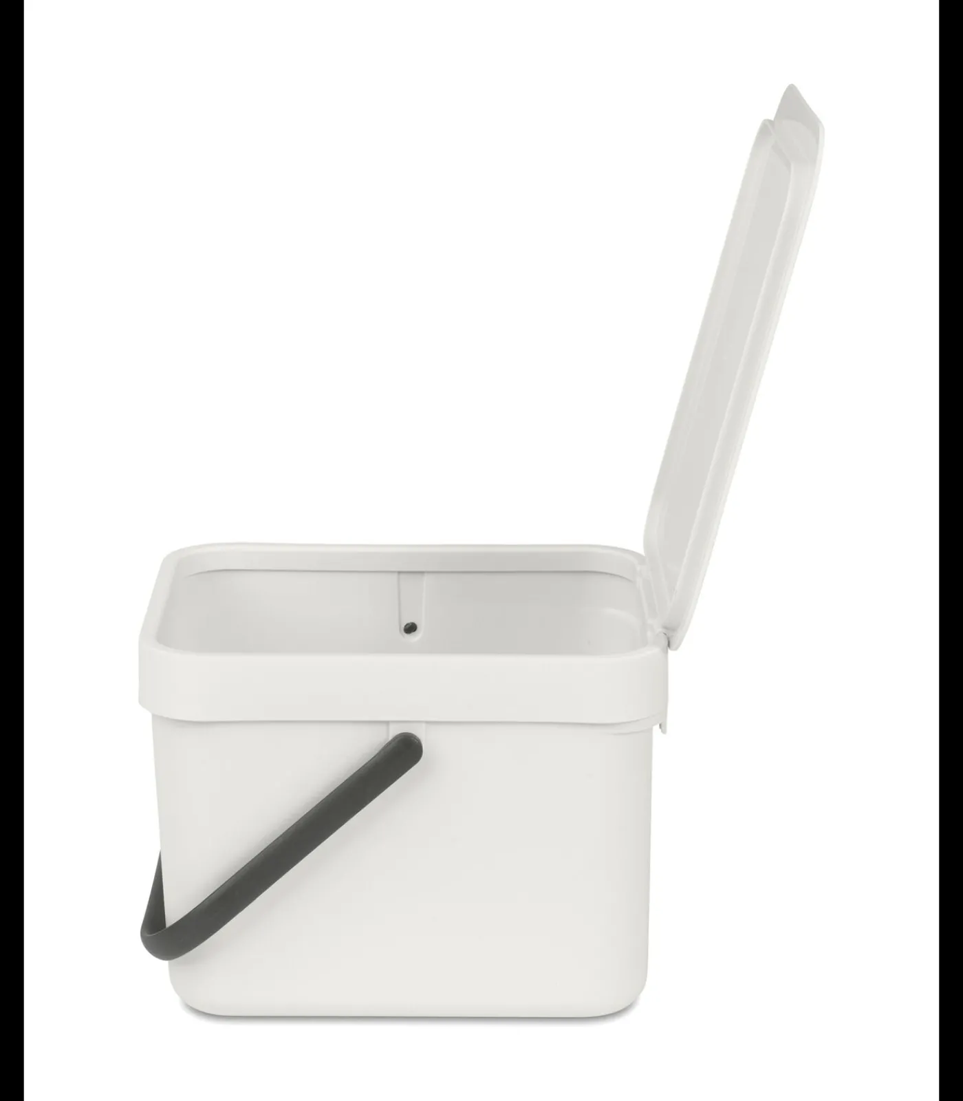 Discount Sort & Go afvalemmer, 6 liter - Light Grey Manden En Bakken