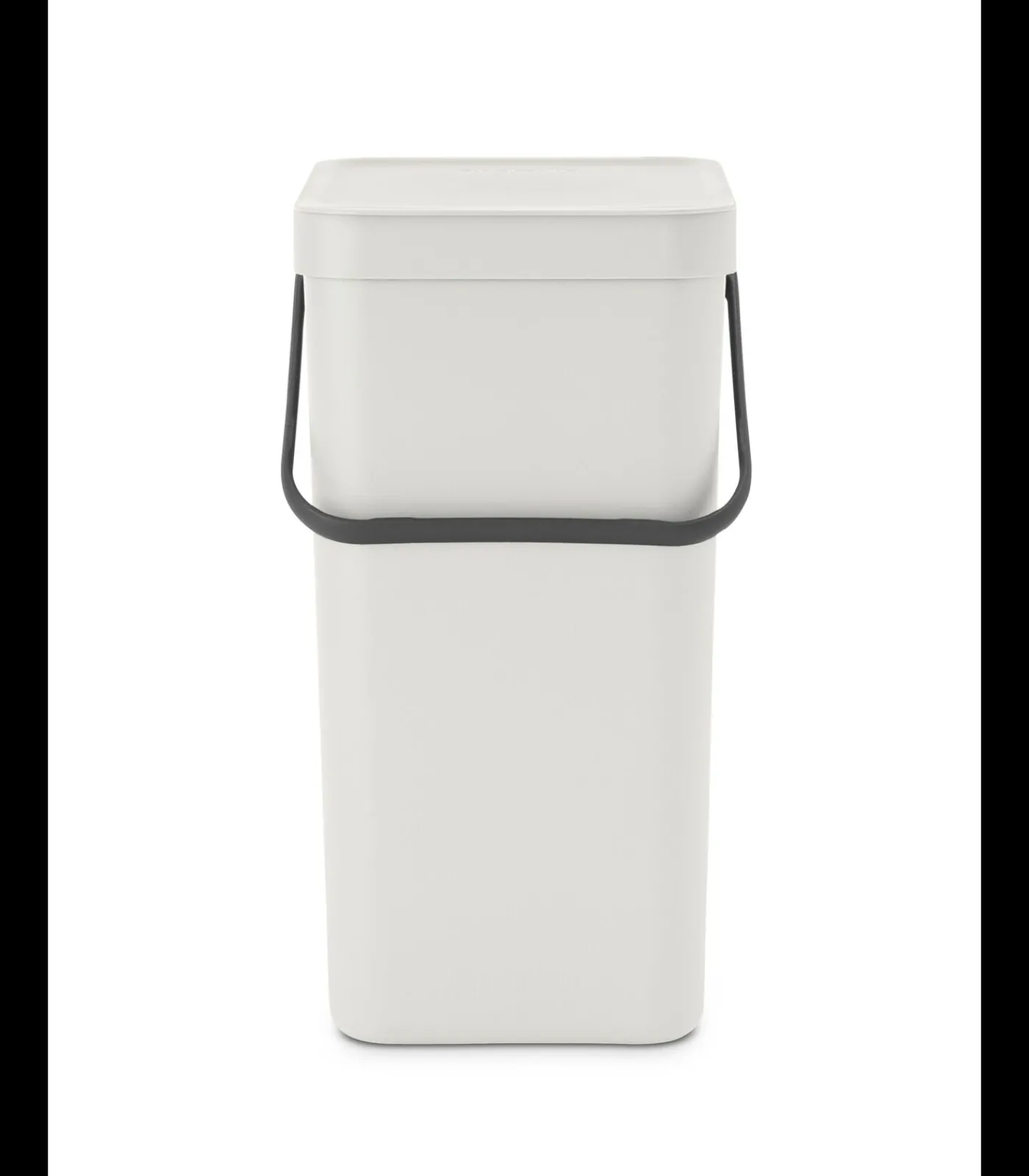 Clearance Sort & Go afvalemmer, 16 liter - Light Grey Manden En Bakken