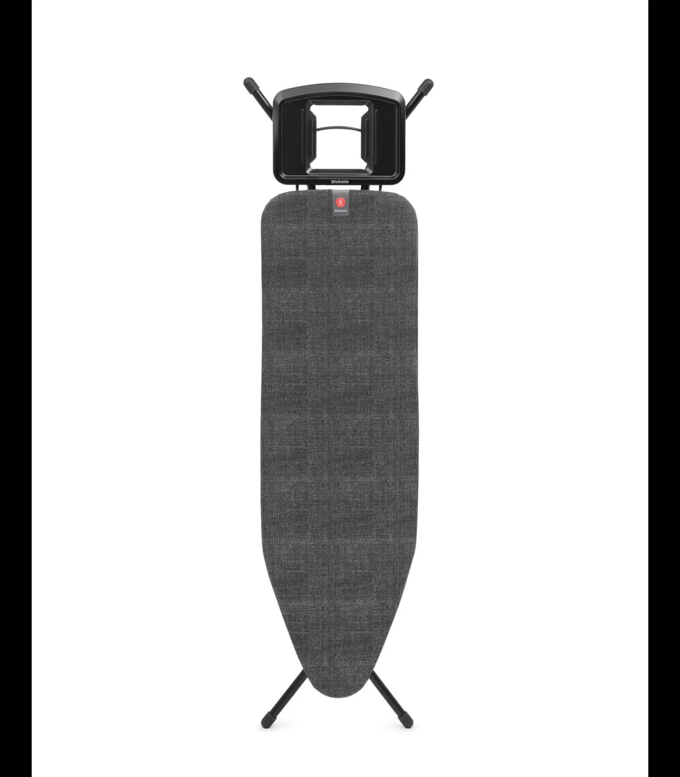 Sale Strijkplank B, 124x38 cm, solide strijkerhouder - Denim Black Wassen & Strijken